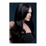 Czarna peruka Khloe z długimi włosami