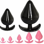 Smooth cozy anal plug g spot stimulator anus dilator butt plugs sex toys for men and women strapon buttplug big anal balls