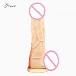 6 Inch Silicone Vibration Dildo Flexible Penis,Strong Suction Cup Huge Soft Dildos Sex Toys for Women Adult Product