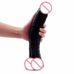 Hot Super huge Artificial Simulate Dildos 31*5.5CM Female Masturbator Dick with Suction cup Medical PVC penis sex toys for women