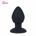 Qise Comfortable Silicone Anal Plug Suction Cup Big Butt Plug,Anal Dilator Huge Anal Toys for Women Anus Adult Games