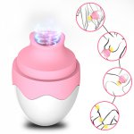 7 Vibrating Clitoris Stimulator Sucking Vibrator Nipple Sucker Massage Licking Vibrator Oral Sex Toys Masturbator for Women Sex