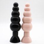 Big soft Anal Butt Plug Toys, Large Silicone Anal Beads Plug Dildo, Gay Sex Toys, Sex Products for Men Women, Erotic Adult Toys