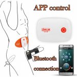 APP Electro Shock Host Remote Control Anal Plug+Electro Shock Scrotum Ring Penis Ring Big Butt Plug Electro Sex Penis For Men