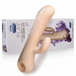 Durex Play 21 Erotic Dildo Vibrador Rabbit Multi Speed Vibrator adult toys for Women 