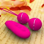 Silicone Wireless Remote Vibrating Egg Rechargeable Smart Love Ben Wa Ball Kegel Vaginal Trainer Sex Product Sex Toys For Women 