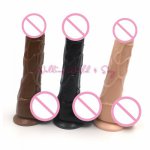 3 Color S/M/L Size Waterproof Realistic Dildos Strong Suction Cup Flexible Penis For Women Erotic Sex Toys Adult Sex Products