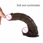 Realistic Huge Penis Big Dildo Clitoris Stimulate Massage Artificial Cock Suction Cup Female Masturbator Adult Sex Toy for Woman