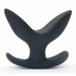 High Quality Soft Silicone Anal Plug Erotic Toys Opening Butt Plug Anal Speculum Prostate Massage V Port Sex Toys For Couples