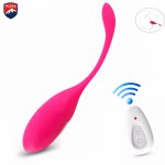 Wireless Remote Control Vibrator Clitoris Stimulator Silicone Bullet Egg  Rechargable Exercise Vaginal Balls Sex toys for woman