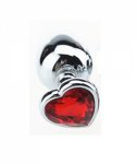 Toyz4lovers, Heart jewel plug small - plug analny
