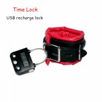 New Time Lock For Handcuffs Mouth Gag Harness Bondage Restraints, USB recharge Bdsm Sex Timer Sex Toys for Couples Adult Games