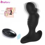7 Mode Prostate Massage Anal Vibrator Wireless Remote Vibrators Adult Anal Sex Toys for Men Gay Butt Plugs Male Masturbation