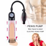 Inflatable Penis Enlargement Vacuum Pump Penis Extender Device Prolong Man Sex Toys Automatic Penis Enlarger Sex toy for Men