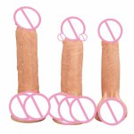 CPWD Dildo Realistic Artificial Flexible Penis Dick With Suction Cup Huge Dildos Sex Products Cock Adult Sex Toys for Woman