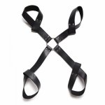 Adult Games Fetish Flirt Restraints Bondage Handcuff+Foot Cuffs Sex Products fixed Hand Ankle BDSM Erotic Sex Toys For Couples