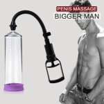 Penis Pump Penis Enlargement Vacuum Pump Penis Extender Man Sex Toys Penis Enlarger Adult Sexy Product for Men Drop Shipping