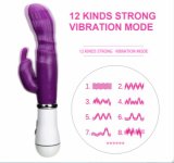 UNIMAT 12 Speed Strong Rabbit Vibrator, Clitoris Stimulator G-spot Massager, Sex Toys For Women Female Masturbator Sex Shop