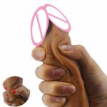 Hi-Q Silicone Realistic Anal Dildo with Suction Cup Super Soft Penis Cock Female Masturbator Artificial Vagina Dick Sex Product