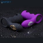 Omysky Penis Ring 10 Speed Vibrator Cock Ring for Men Delay Ejaculation G Spot Stimulation Intimate Sex Toys for Women Couples