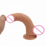 100% Silicone Soft Huge Dildo Realistic Flexible Penis Dick Big Dildos With Strong Suction Cup Adult Sex Toys For Woman Sex Shop