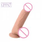 FAAK Thick Big Dildo Suction Cup Realistic Dildo Sex Toys For Women Artificial Penis Clear Veins Big Dick Erotic Product