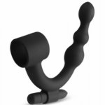 Anal Vibrator Double Penetration Strapon Dildo Vibrator Anal Beads Butt Plug G Spot Vibrator Intimate Adult Sex Toys For Couples