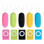 Waterproof 20 Speeds Remote Control Vibrating Love Egg, Wireless Remote Control Bullet Vibrator Adult Sex toys for Woman