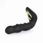 20 Frequency Man Prostate Massager Anal Beads Plug Dildo Vibrator Anal G-Spot Massage Stimulation Vibrators Sex Toys for Men Gay