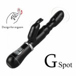 12 Speeds Vibrators For Women Clitoris Stimulator Magic Wand G Spot Rabbit Vibrator Sex Toys For Woman Gode Vibrant Sextoy Femme