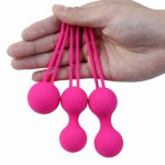 2019 Sex Toys for Women Silicone Smart Ball Kegel Ben Wa Vagina Tighten Exercise Machine Vibrators Vaginal Geisha Free Shipping
