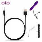 OLO USB Charging Cable DC Vibrator Cable Cord for Rechargeable Adult Toys USB Power Supply Charger Sex Products 