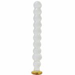 Long butt plug glass anal beads prostata stimulation anal plug glass vaginal balls erotic toys anal sex toys for couples
