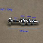 Sex Toys Electric Shock Products Metal Anal Plug Gay Butt Beads Tail  DIY Electrosex gear Medical Themed Toy Accessories