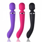10 Speed AV Magic Wand Massager G-spot Double Vibrator massager wand Waterproof Clitoris Stimulator Intimate Sex toy for Women