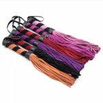 2017 New Sexy Leather Whip Foreplay Tassel Flirting Tease Fetish Adult Games BDSM Whip Erotic Sex Products Sex Toy For Couple