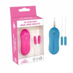 Aphrodisia 10 Speed Dual Mini Bullet Vibrator Egg Twin Double Powerful Massager 3 color for you choose sex eggs for women girls