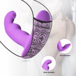 Female G Spot Vaginal Massager Clitoris Stimulation Silicone Vibrator Dildo Sex Toy For Women Strong Vibration Women Sex Product