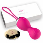 Wireless Vibrator Silicone Kegel Balls Vaginal Tighting Remote Control Geisha Ball Bolas Chinas Ben Wa Balls Sex Toys For Woman.