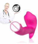 Wearable Heating G-Spot Clitoral Stimulation Dildo Vibrator 10 Vibration Modes USB Rechargeable Vagina Massager Sex Adult Toy 