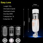 5 X 10 Vibration Mode Vibrator Adult Toys For Men Pocket Realistic Vagina Real Pussy Male Masturbator For Man Masturbador Hombre