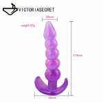 Silicone Butt Plug Anal Beads Vaginal Plug Dildo Anal Massager Dildo Butt Beads for Gay Sex Toy Masturbator Adult Sex Anal Toys