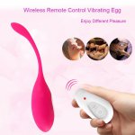 Vibrating Bullet Egg Vibrator Sex Toy for Adult Woman Wireless Remote Control Kegel Exercise Ball For Vaginal Vibration Sex Shop