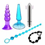 10 Speed Anal Dildo Vibrator Butt Plug G spot Clitoris Stimulator Vibrators Anal Beads Masturbator Adult Sex Toys For Women Men