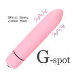 Mini Bullet Vibrator G Spot Dildo Female Masturbation Vibrating Egg Vaginal Massager Clitoris Stimulator Sex Toys for Women
