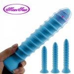 Man nuo Screw Thread Dildo Vibrator AV Stick Sex Toys For Women Pussy Vibrator Massager Clitoris Stimulator Female Masturbator