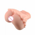SEXYE Realistic Pussy Male Masturbator with Artifical Silicone Vagina Anus Adult Sex Toy for Man