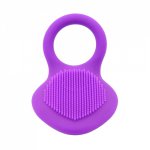 10 Modes Men Vibrating Cock Ring G spot Clitoris Stimulator Silicone Rechargeable Penis Ring Vibrator Adult Sex Toys for Couple