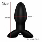 10 Speeds Vibrating anal plug for men Anal beads Sex toys for woman Butt plug Prostata massager for man Sex products for adult