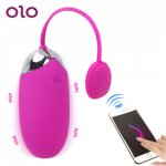 OLO Multispeed Vibrator APP Bluetooth Wireless Remote control USB Rechargeable Sex toys for women female Adult Product